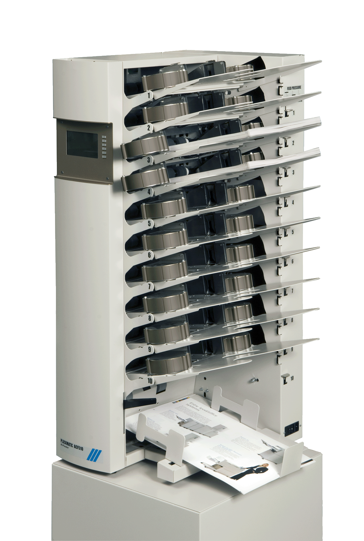 WTEC e.K. - Brosch&uuml;renfertigung - ZUF&Uuml;HRTURM FEEDER/COLLATOR ACF 510